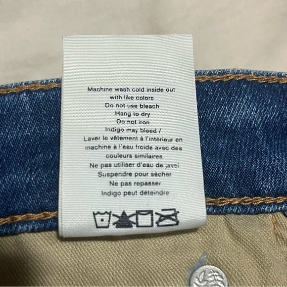 Rag & Bone Medium Wash Nina High Rise Skinny Jeans W28L29 - Picture 10 of 10